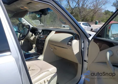 2014 Infiniti Qx80 z USA, uszkodzony, nr VIN JN8AZ2NF0E9553757